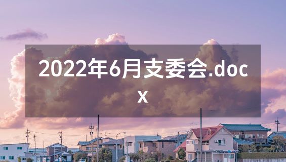 2022年6月支委会.docx