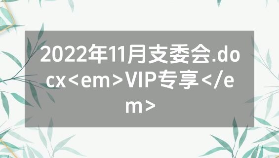 2022年11月支委会.docx<em>VIP专享</em>