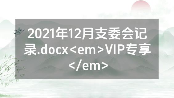 2021年12月支委会记录.docx<em>VIP专享</em>