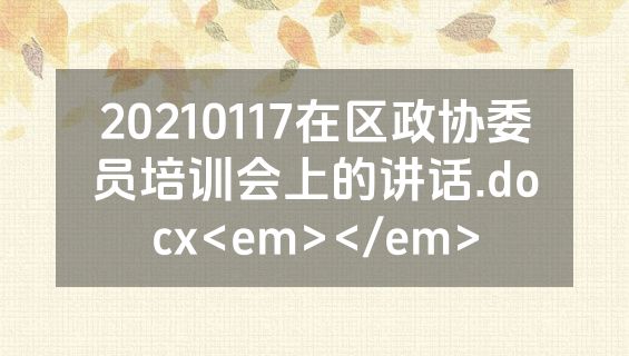 20210117在区政协委员培训会上的讲话.docx<em></em>