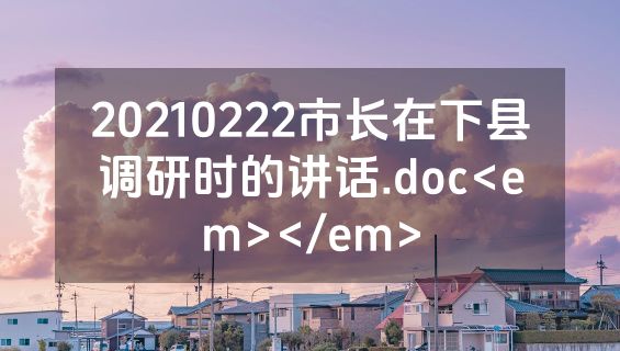 20210222市长在下县调研时的讲话.doc<em></em>